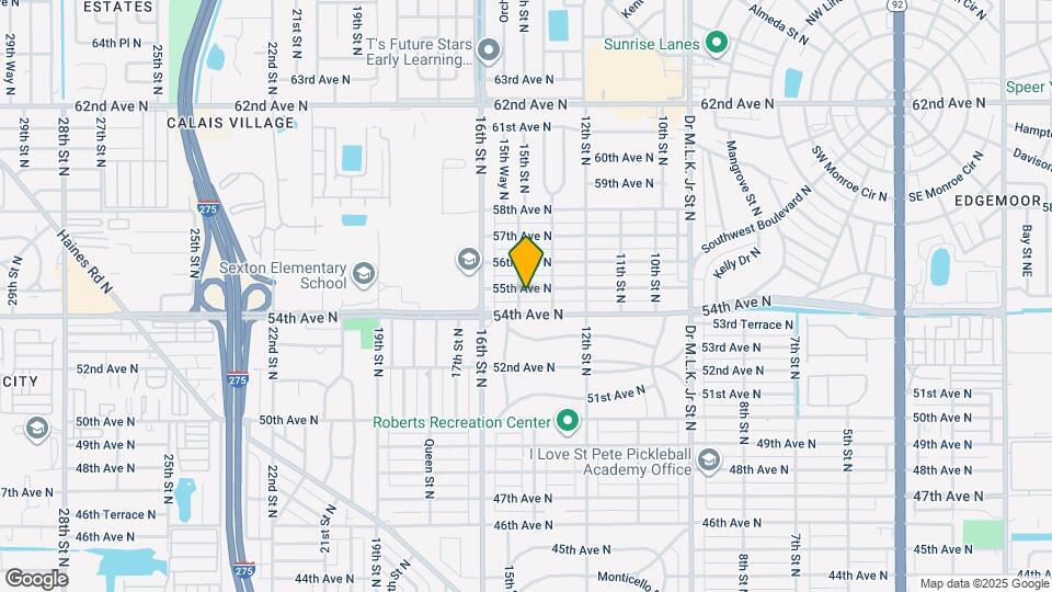 1416 55th Ave N Map and Location Details