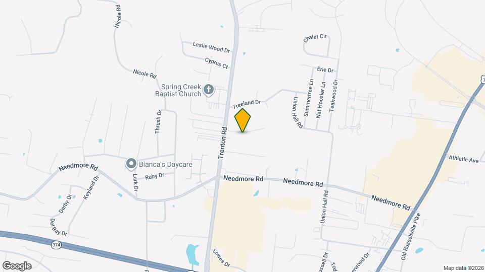 316 Barkwood Dr Map and Location Details