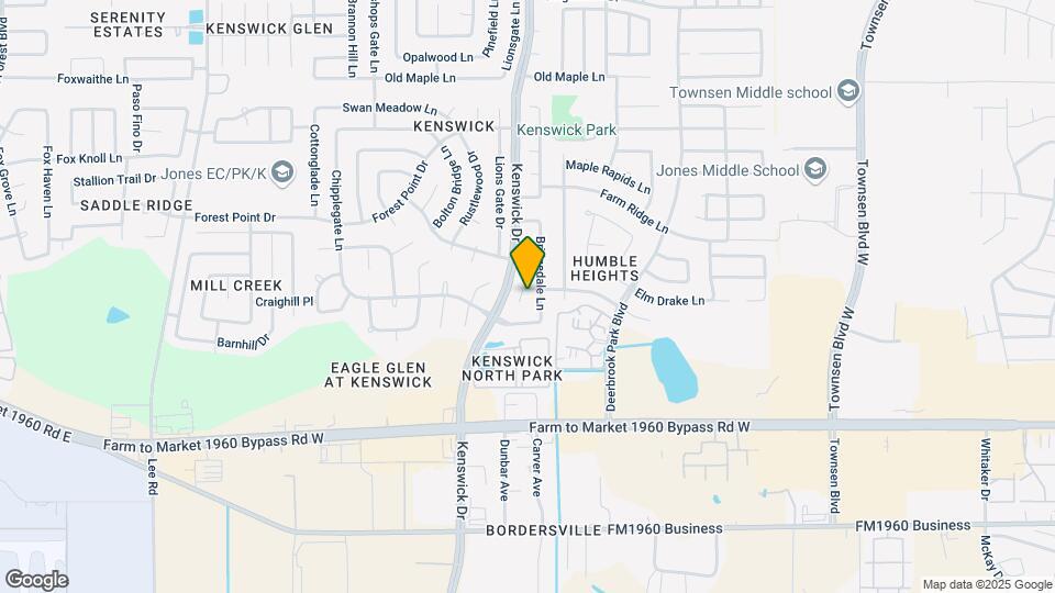 8610 Orchard Ridge Ln Map and Location Details