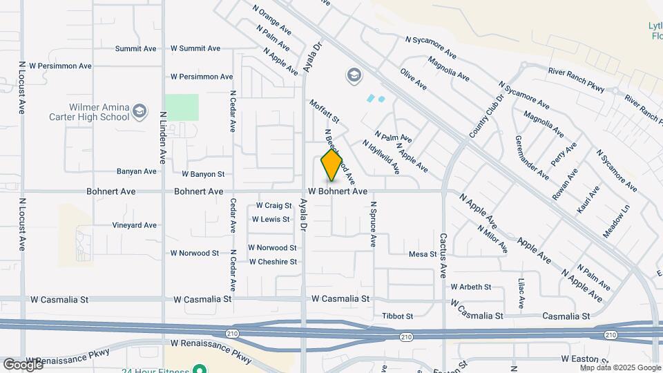 2403 N Teakwood Ave Map and Location Details