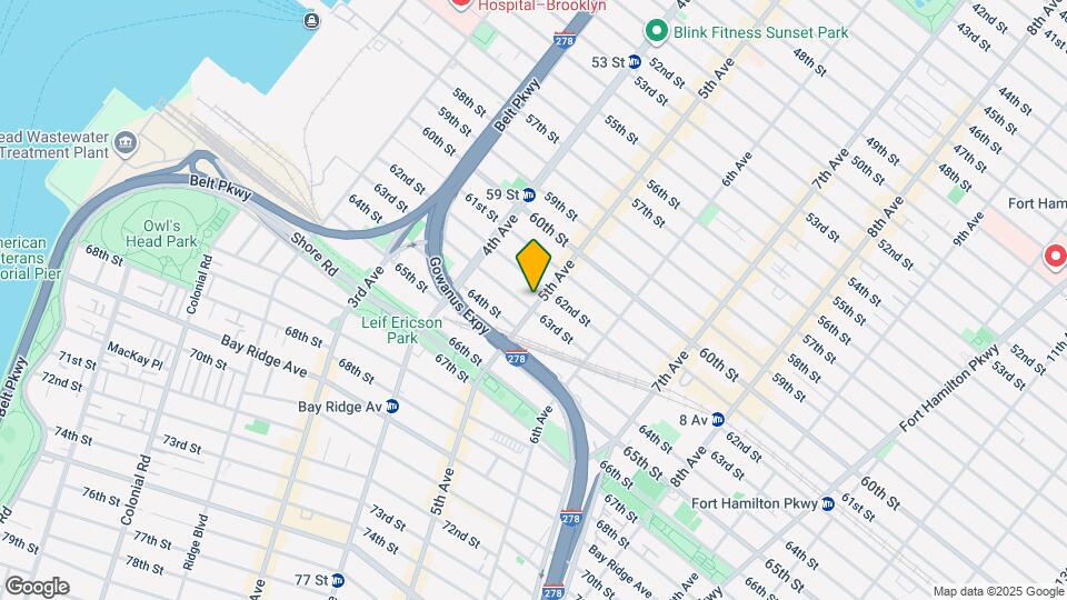 6216 5th Ave Mapa y Detalles de la Ubicación