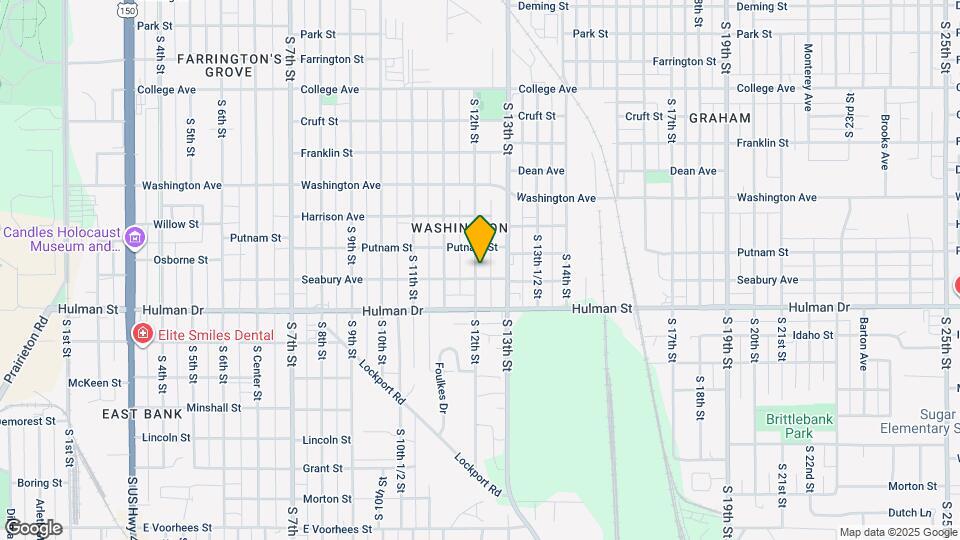 1526 S 12th St Mapa y Detalles de la Ubicación