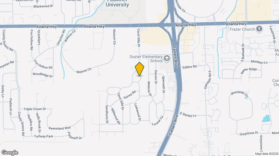 5416 Handel Dr Map and Location Details