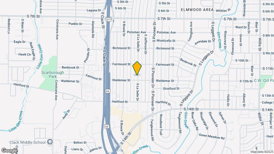 1282 S La Salle Dr Map and Location Details