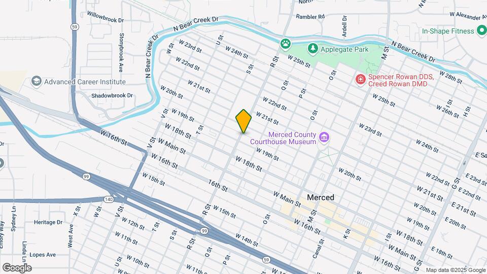 1047-1065 W 19th St Map and Location Details