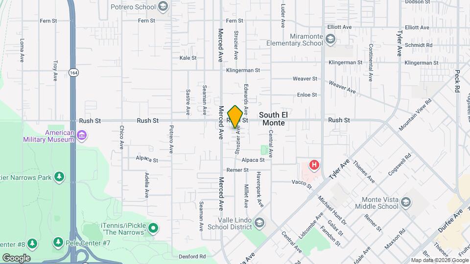 1939 Strozier Ave, Unit A Mapa y Detalles de la Ubicación