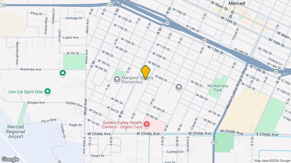 651 Q St Map and Location Details