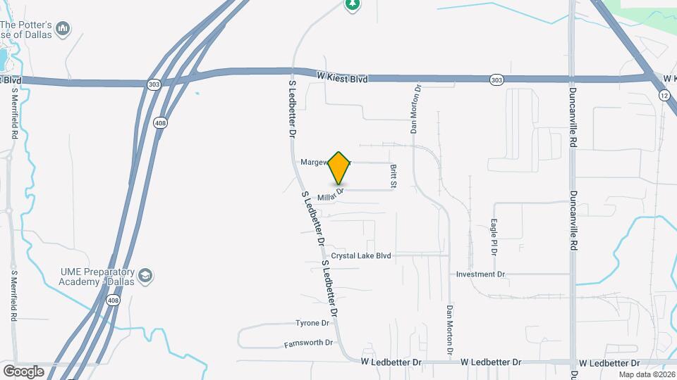 5849 Millar Dr Map and Location Details