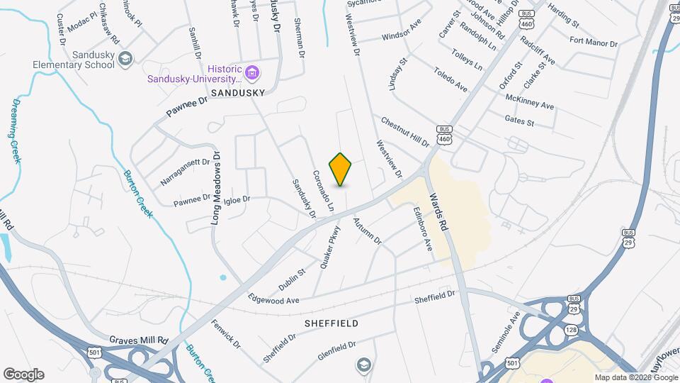 1215 Heath Ave, Unit 1215 Heath Avenue #A Map and Location Details