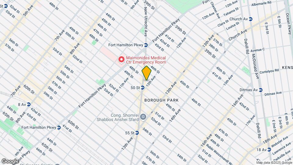 4802 12th Ave Mapa y Detalles de la Ubicación