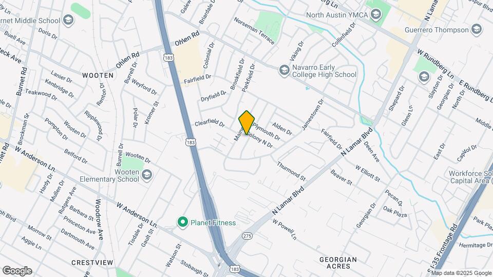 8414 Staunton Dr Map and Location Details