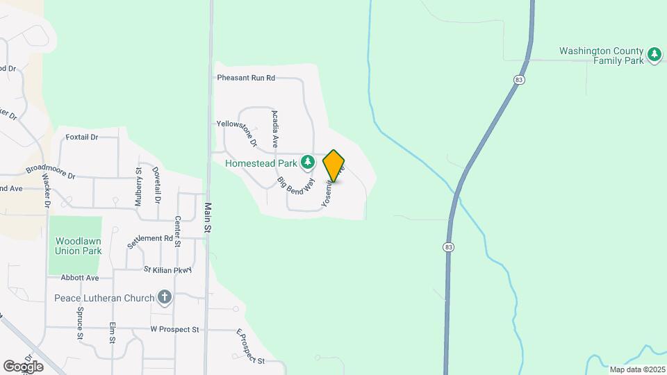 561 Yosemite Ave Map and Location Details