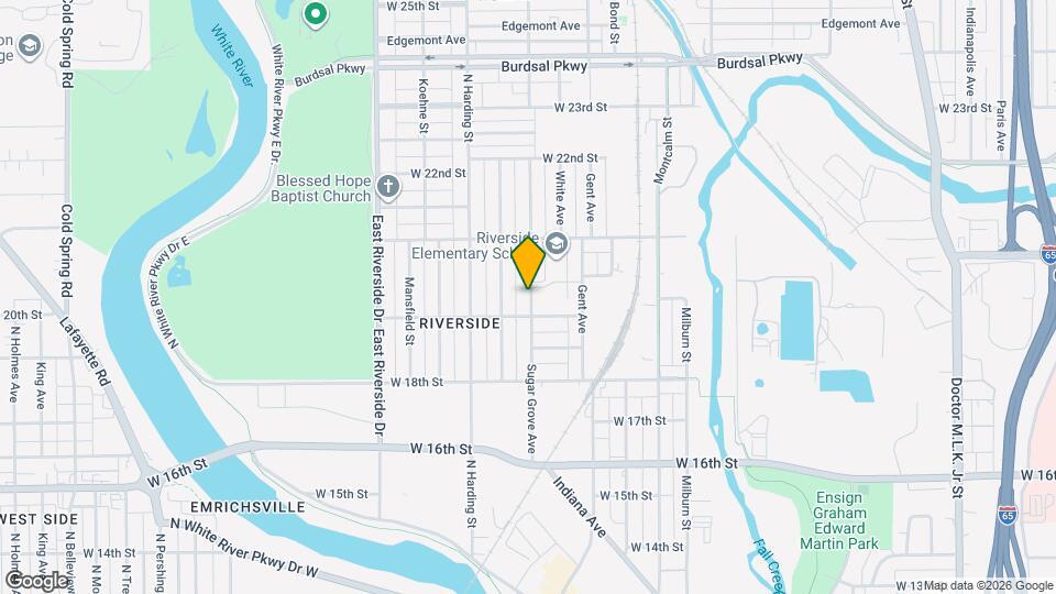 1920 Sugar Grove Ave Map and Location Details