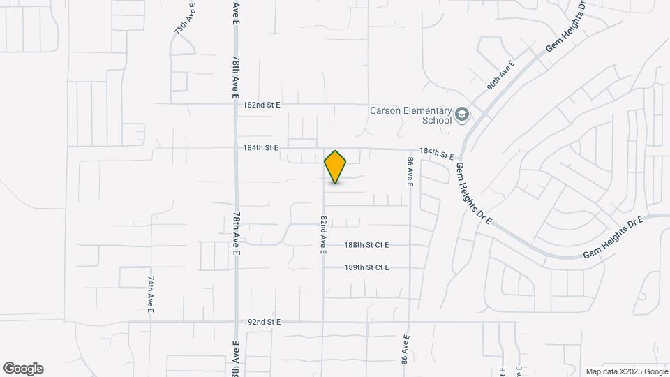 8211 186 St E Mapa y Detalles de la Ubicación