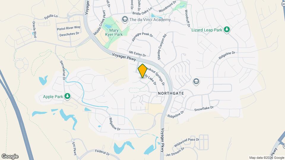 11995 Hanging Valley Way Map and Location Details