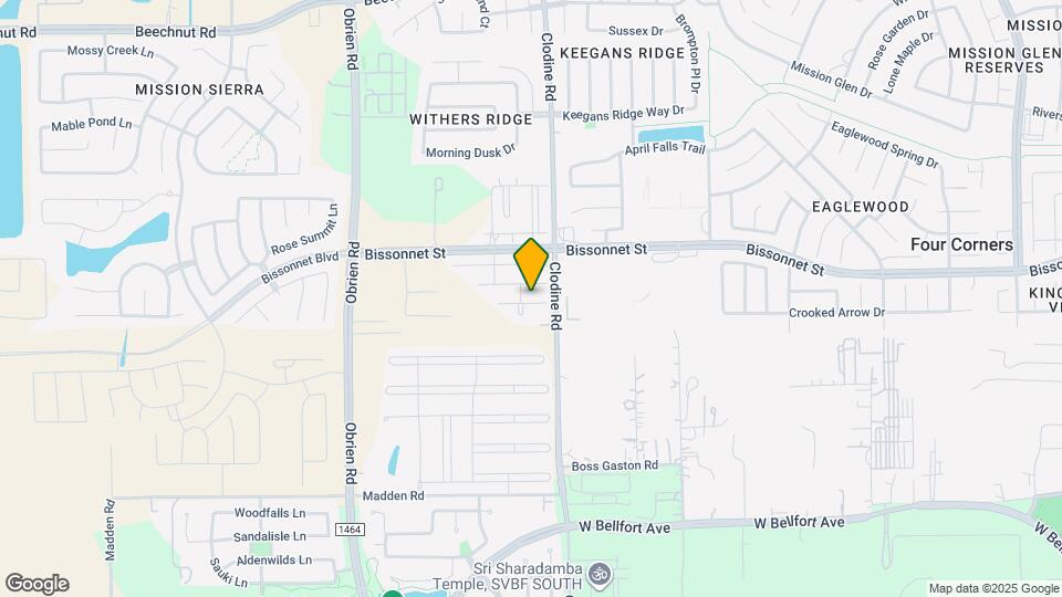 16922 Lacey Bell Ln Map and Location Details