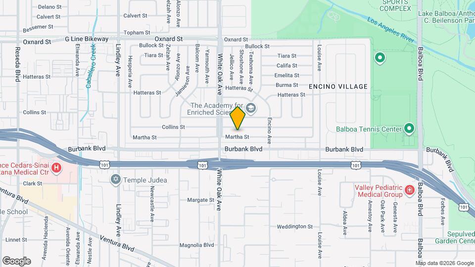 17619 Martha St Map and Location Details