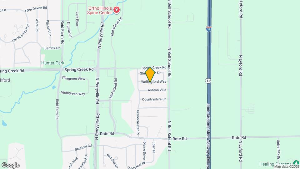 7345 Wallingford Way Map and Location Details