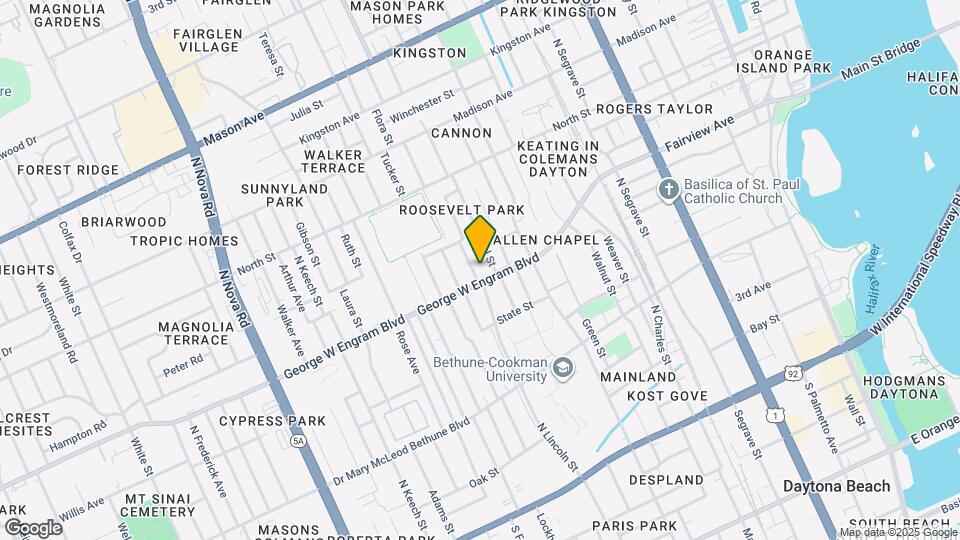 413 N Lincoln St Map and Location Details