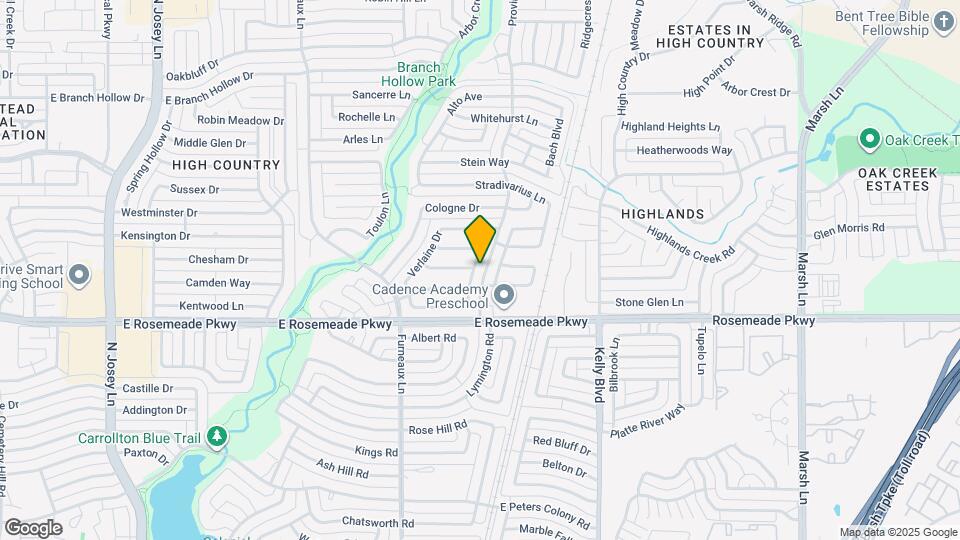 3708 Roussillon Dr Map and Location Details