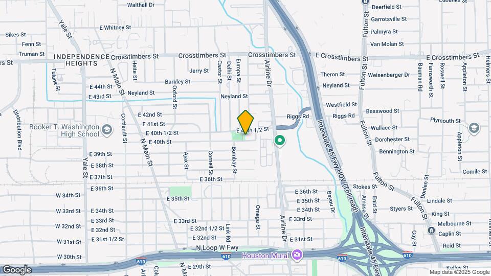 1001 E 40th St Map and Location Details