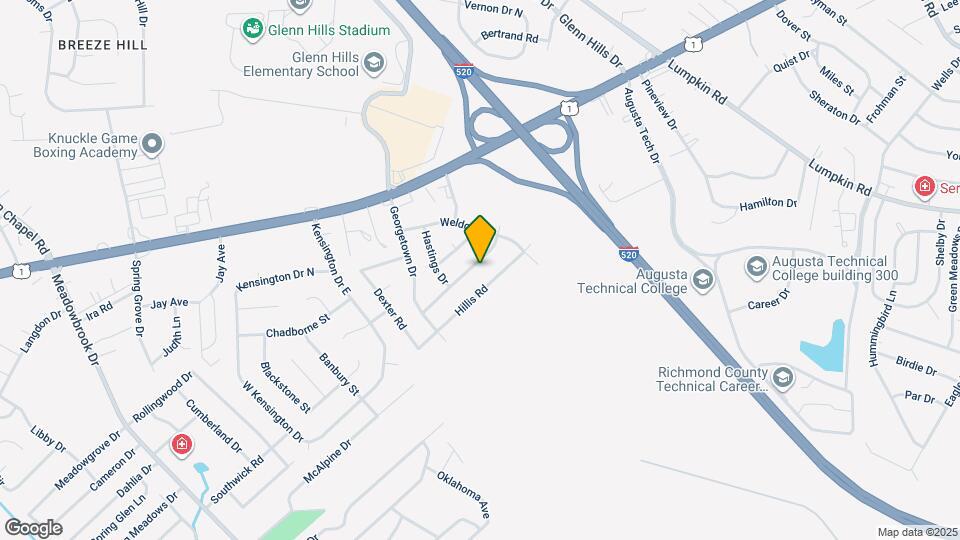 3312 Blanchard Rd Map and Location Details