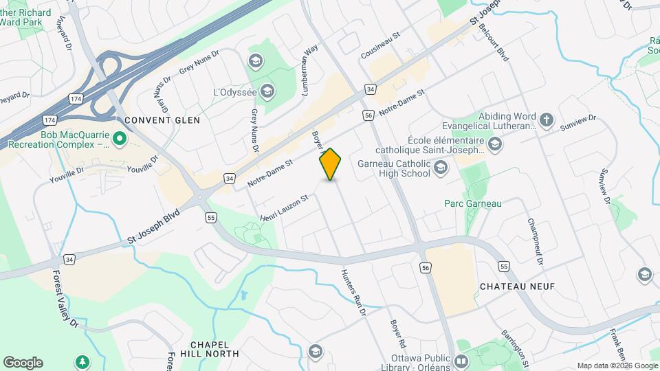 1436 Boyer Rd Map and Location Details