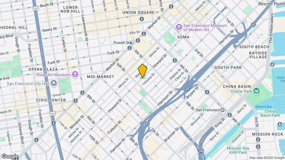 975 Howard St Mapa y Detalles de la Ubicación