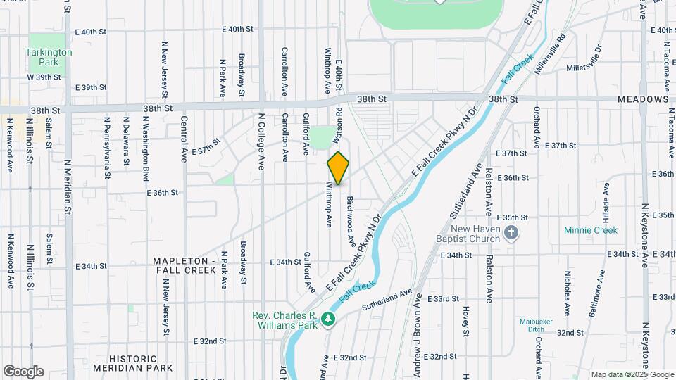 1017 Fairfield Ave Map and Location Details