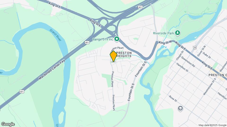 747 Parkview Cres Map and Location Details