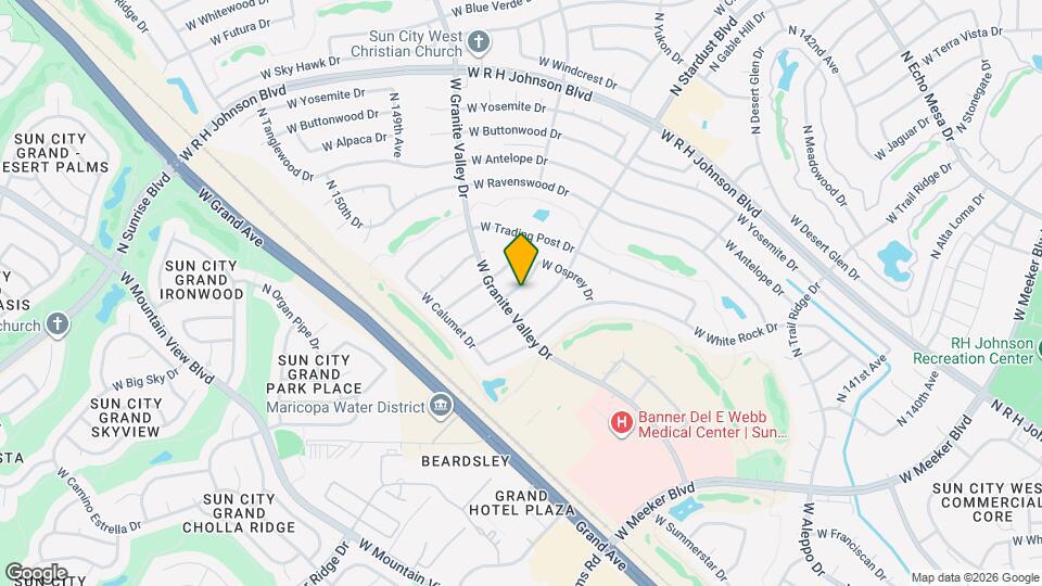 19911 N 146th Way Map and Location Details