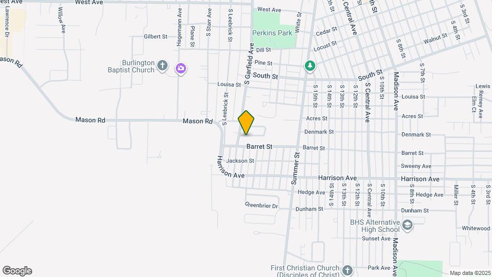 187 Indian Terrace Map and Location Details