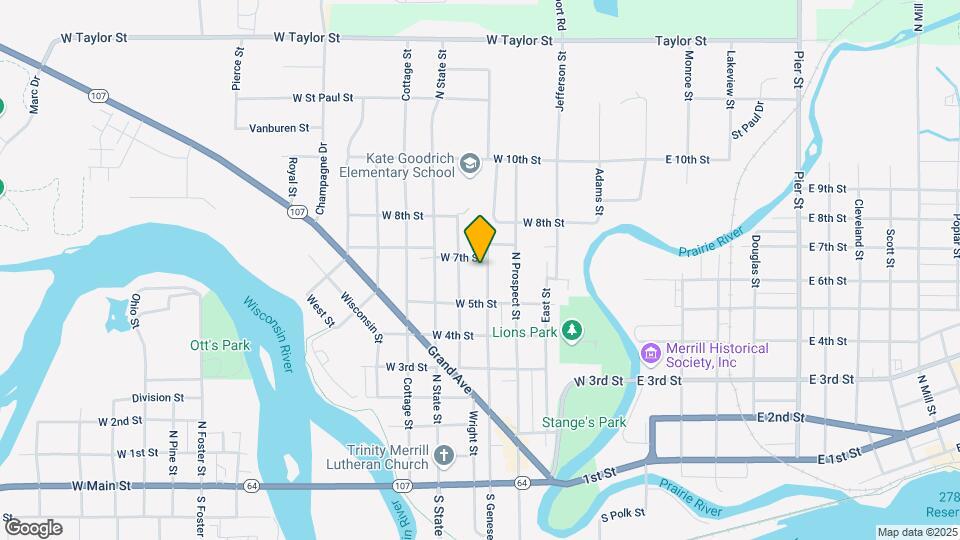 700 N Genesee St Map and Location Details