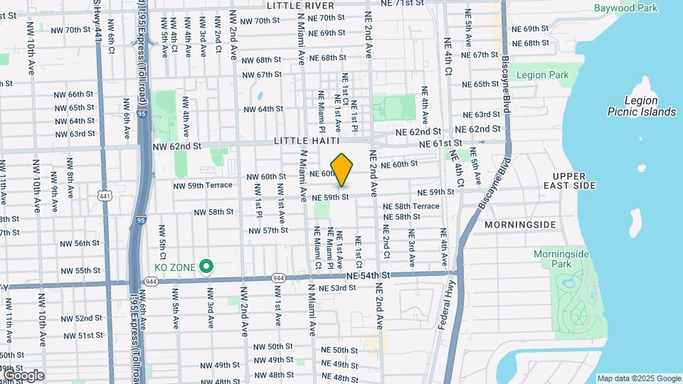 103-105 NE 59th St Map and Location Details