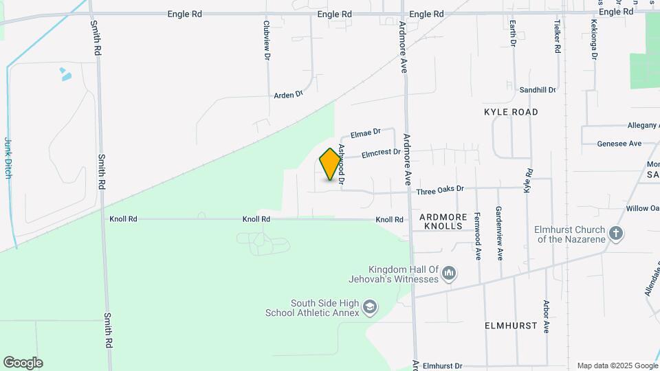 4110 Three Oaks Dr Map and Location Details