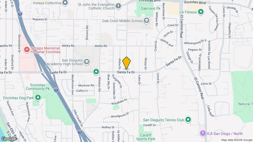 1193 Balour Dr Map and Location Details