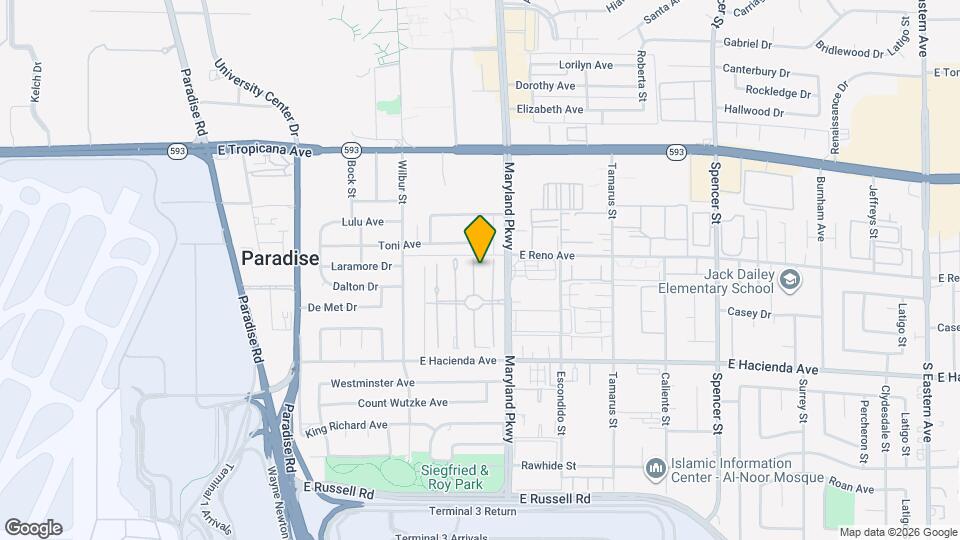 5126 Golden Map and Location Details