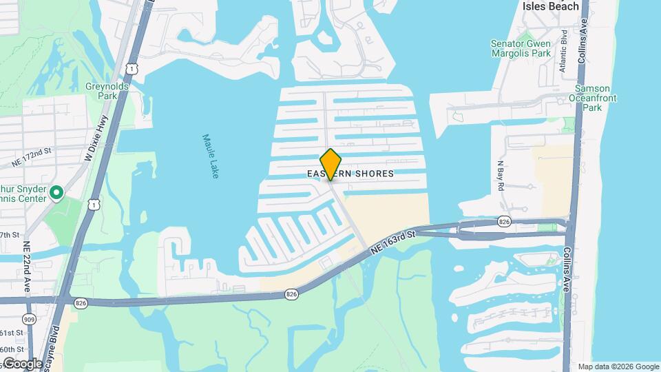 3502 NE 166th St Map and Location Details