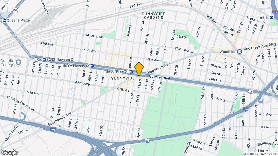 4716 Greenpoint Ave Map and Location Details