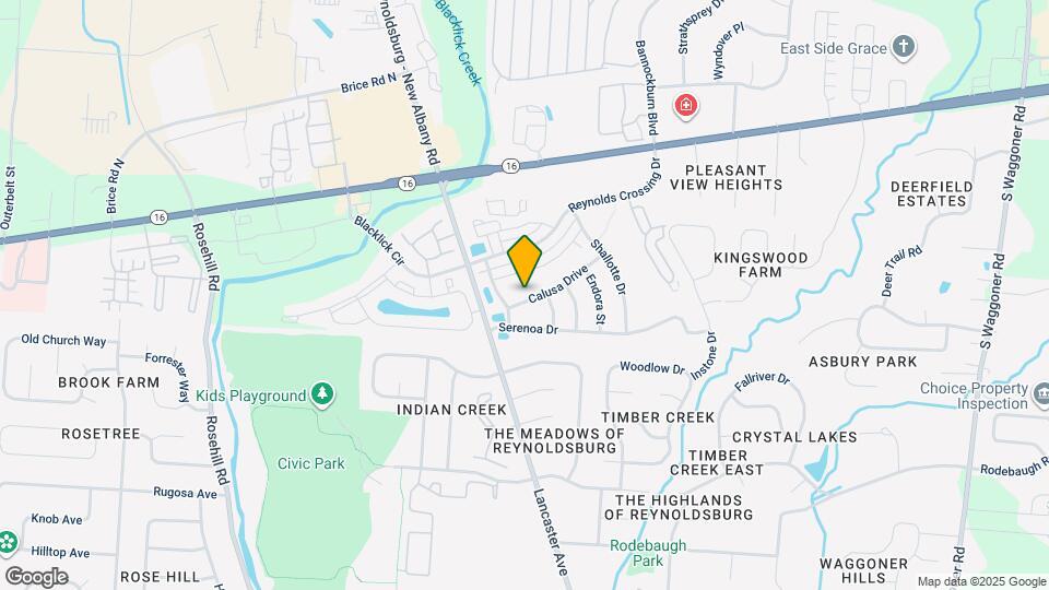 7140 Calusa Drive Map and Location Details