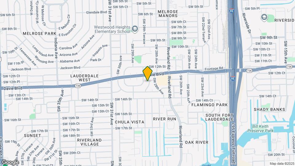 1275 SW 28th Rd Map and Location Details