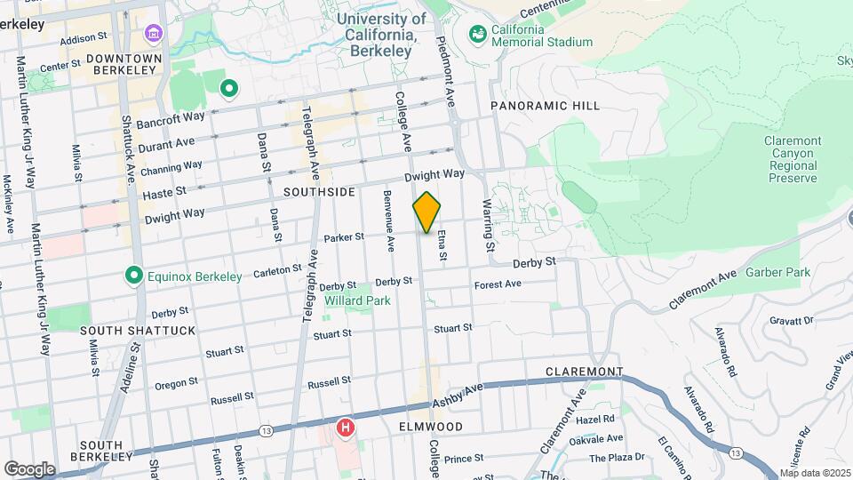 2617 College Ave Map and Location Details