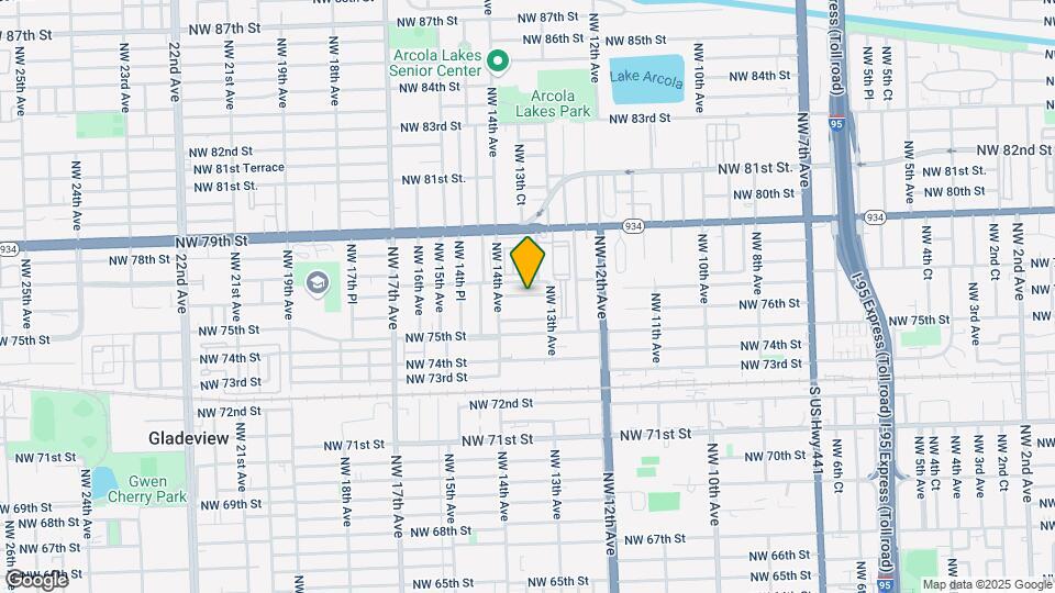 1340 NW 77th St Map and Location Details