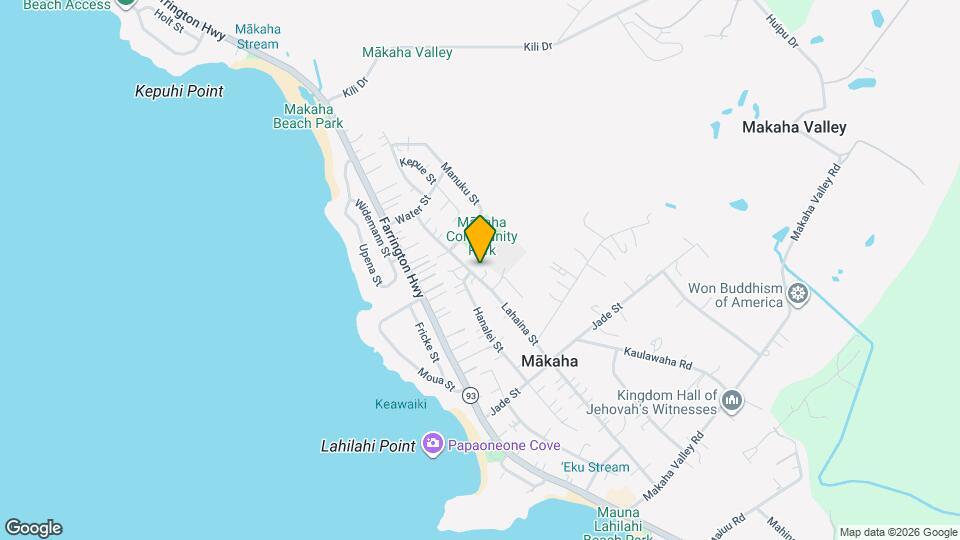84-730-1111 Lahaina St Map and Location Details