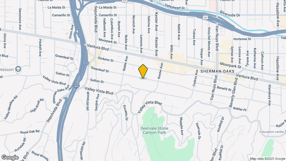 14944 Greenleaf St Map and Location Details