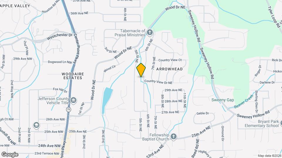 2700 6th St NE Map and Location Details