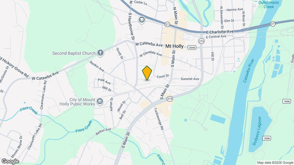 530 Costner St Map and Location Details