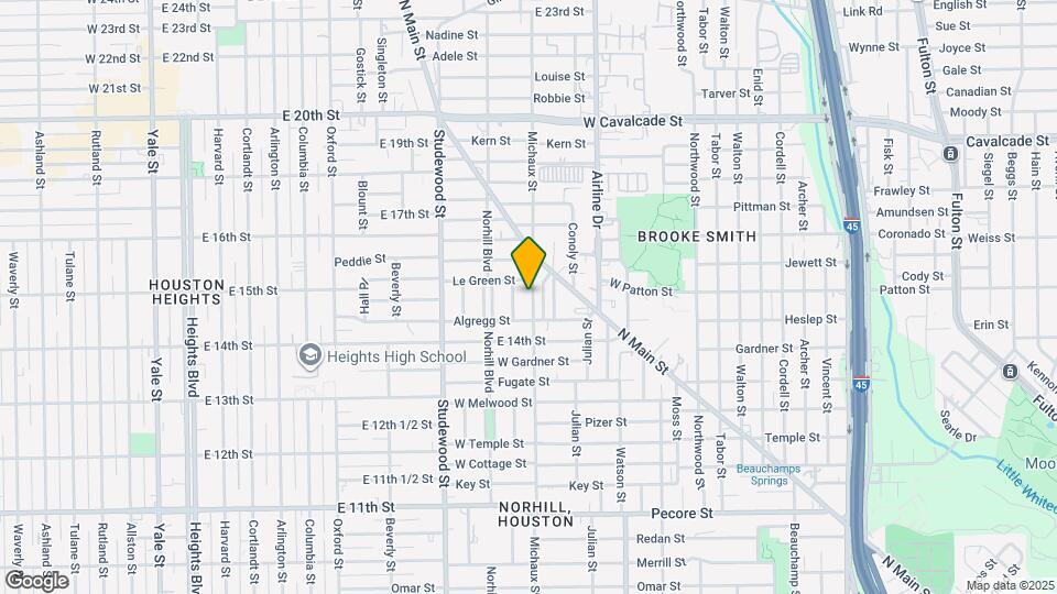 4621 Michaux St Map and Location Details