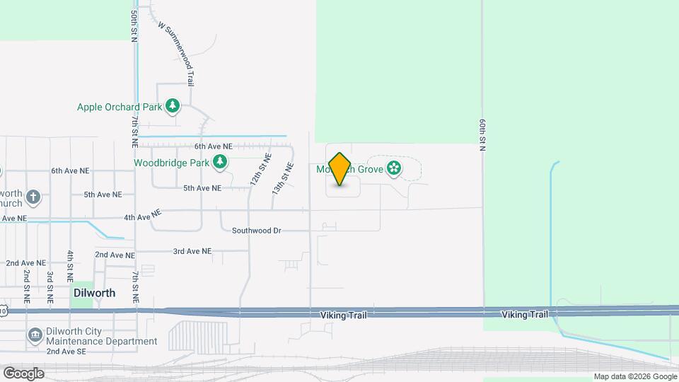 1506 KEYSTONE CIR NE Mapa y Detalles de la Ubicación