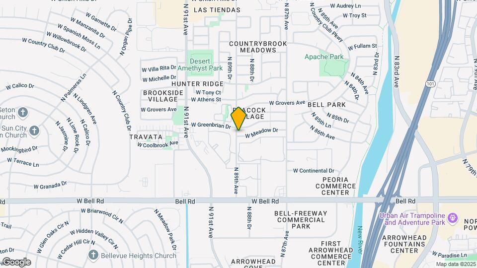 8872 W Meadow Dr Map and Location Details